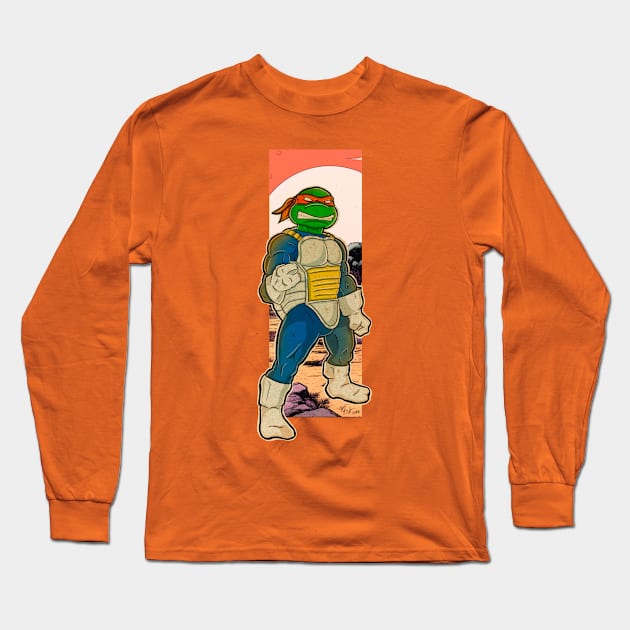 Mikey Saiyan Long Sleeve T-Shirt by maersky